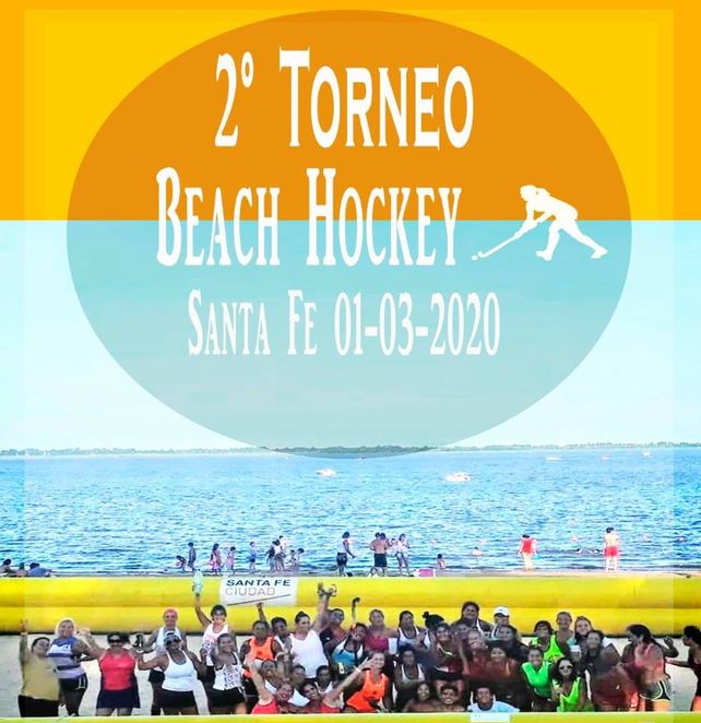 Se viene competencia de Beach Hockey