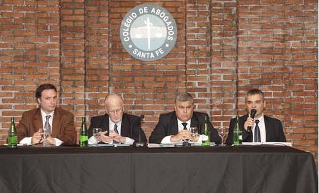 En el Colegio de Abogados, la inseguridad fue eje del debate