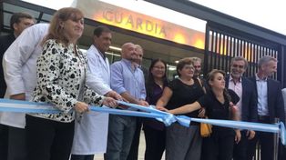 Inauguraron la nueva guardia del hospital Cullen