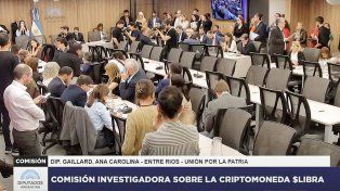 La Comisión Investigadora sobre la Criptomoneda $LIBRA se empantanó a poco de iniciarse la reunión.