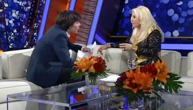 Susana recibió a Agustín