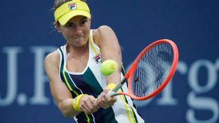 La tenista Nadia Podoroska tiene experiencia en Juegos Olímpicos. Compitió en Tokio 2020.