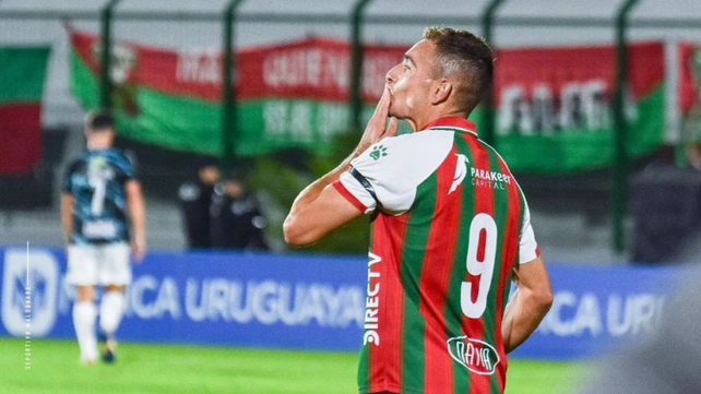 En la actualidad, Marco Ruben juega en Deportivo Maldonado. El domingo hizo un gol.
