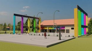 Proyecto. Habrá nuevos playones deportivos y renovación total.