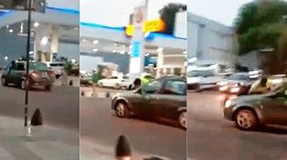 Un inspector atropellado en pleno centro de Paraná: el desprecio por la vida, en primera persona.