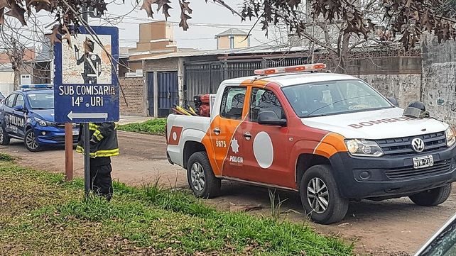 En el incendio fallecieron dos hombres que estaban presos en la misma celda