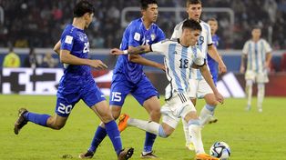 Potrero. El leproso Brian Aguirre aporta gambeta y desequilibrio al seleccionado argentino dirigido por Javier Mascherano