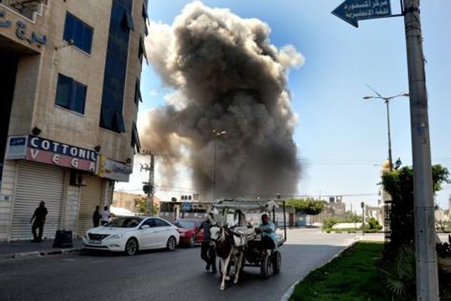 Israel atacó el hospital más importante de Gaza