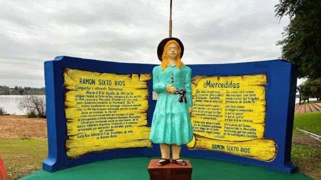 El Municipio de Federación restauró la obra Merceditas