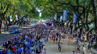 El domingo anterior, alrededor de 300 mil personas pasaron por el Fan Fest y por las diferentes disciplinas.