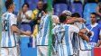 argentina vencio a peru y brasil le dio una mano en el sudamericano