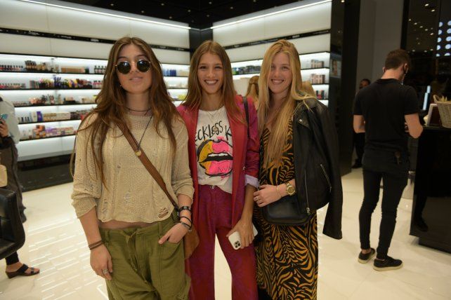 Antonia Sueiras, Maria Vidosevich y Lara Monateri.