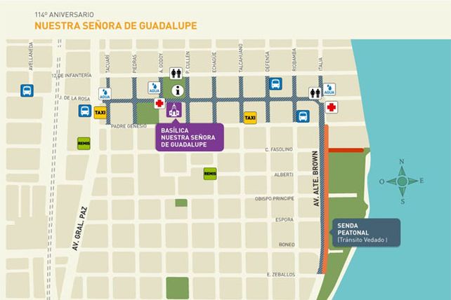 Todo listo para la Peregrinación de la Virgen de Guadalupe este fin de semana
