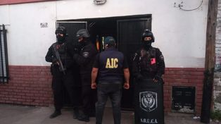 El lugar de acopio de drogas