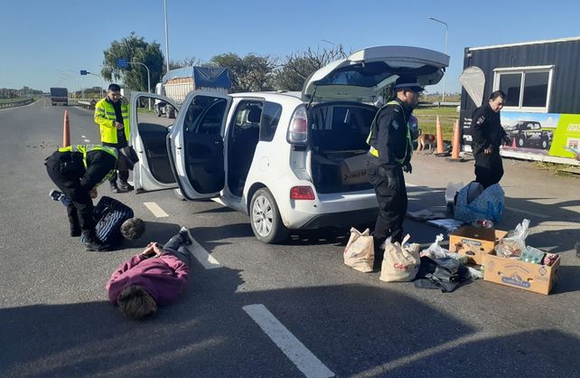 El operativo se realizó en la Autopista Rosario-Santa Fe a la altura de San Lorenzo&nbsp;