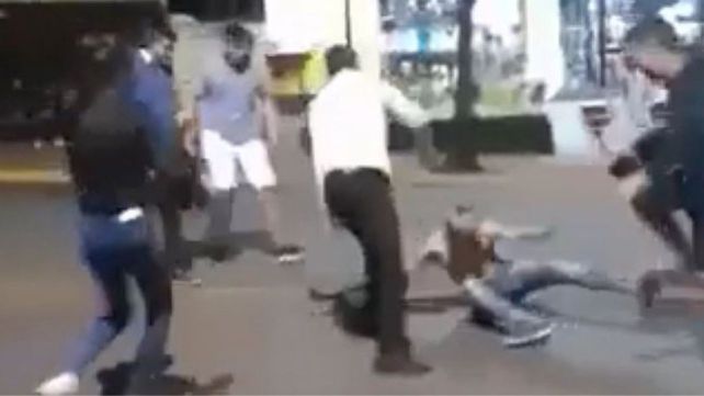 Así golpeaban al joven en Eldorado que