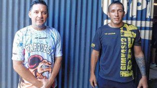 Orlando Azcurra y Luciano Fernández organizan la velada de boxeo amateur en el Centro Gallego.