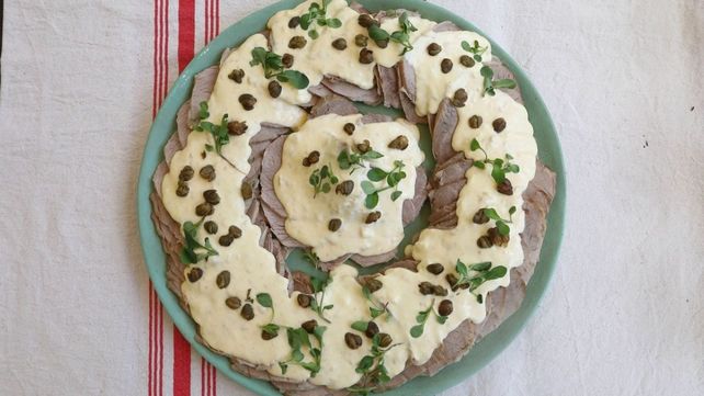 Vitel Toné hecho por la cocinera Felicitas Pizarro