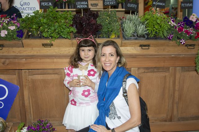 Mercedes Spelta y Julia Fantín.  