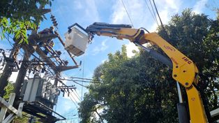 Desde la EPE anunciaron que se est{a haciendo un cambio radical en el servicio eléctrico de la zona ante el aumento exponencial de usuarios.