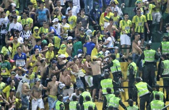 La violencia se cobró una vida en el fútbol colombiano