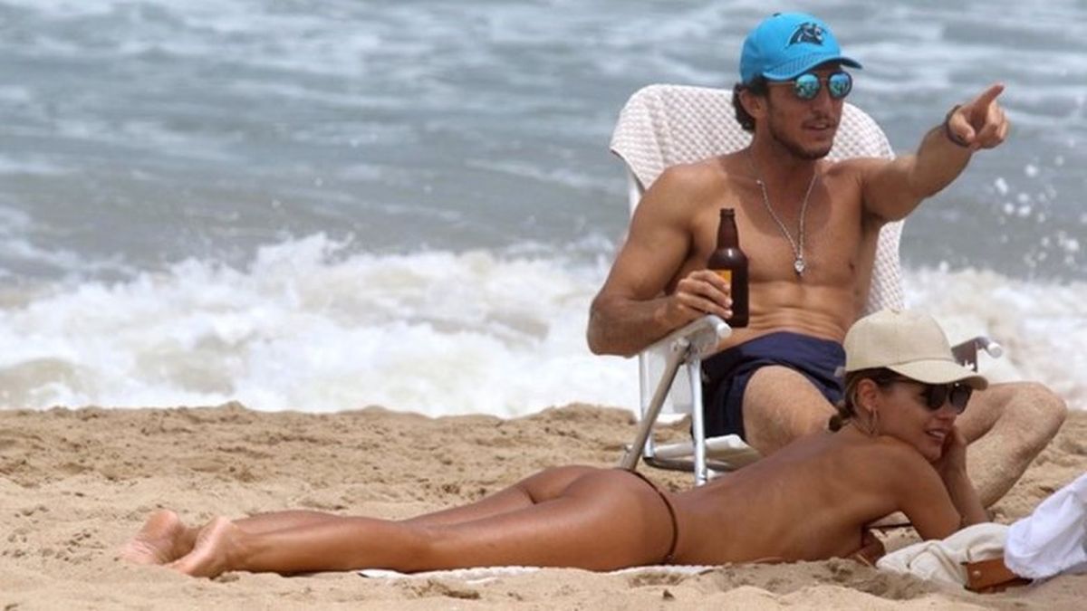 Pampita y Pico Mónaco, Sol y romance en las playas de Punta del Este