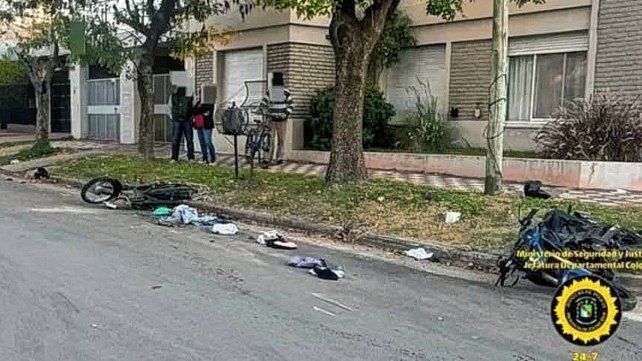 Colón: falleció una persona en un choque entre dos motos.