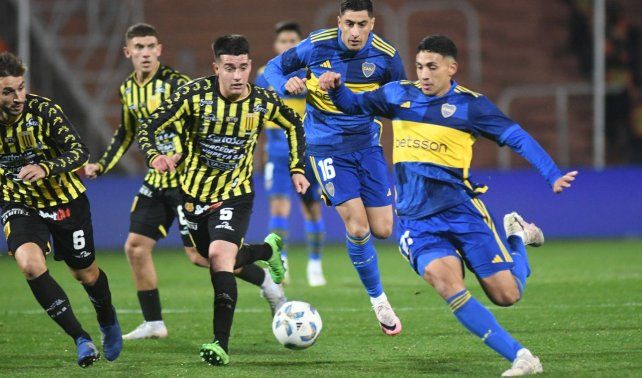 Calidad. Equi Fernández fue titular en el equipo xeneize.
