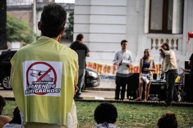 Reclamos. En varias oportunidades se movilizaron ante la Legislatura y la Casa de Gobierno para exigir respuestas.