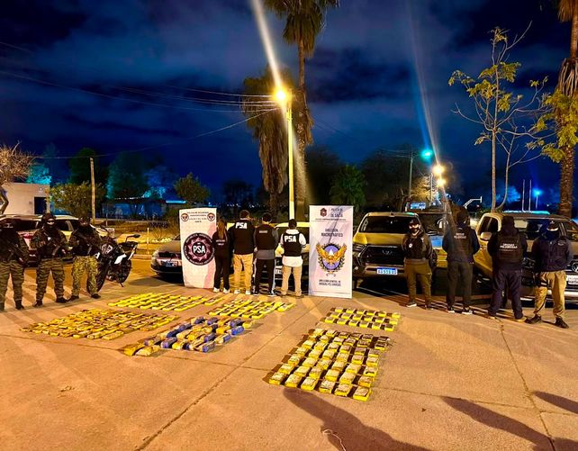 Uno de los operativos sobre la banda realizados en Metán