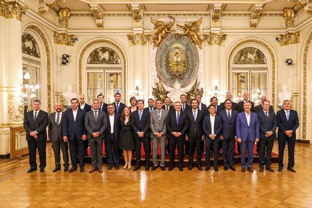 En la Rosada, Bordet junto a sus pares acordaron cambios en el Pacto Fiscal