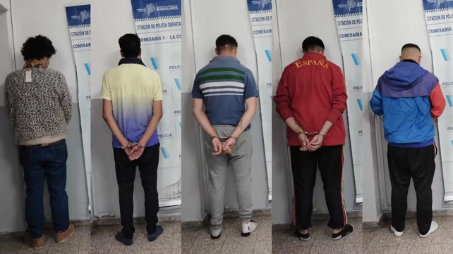 Entre los nueve detenidos hay dos menores de edad.