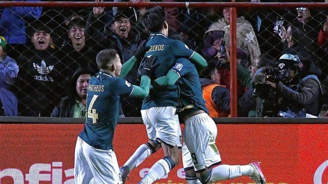 Bolivia festejó en la altura y sueña a lo grande.