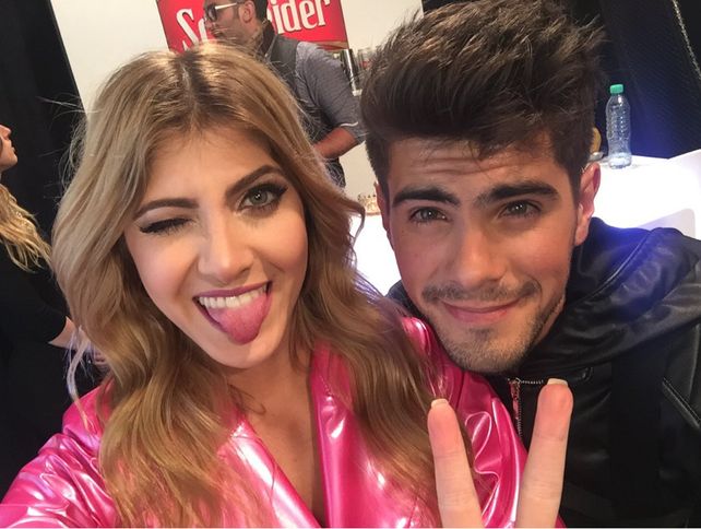 Cande Ruggeri y un cariñoso mensaje para el líder de la banda Rombai