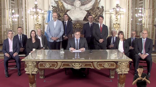 Días atrás, Milei había anunciado el polémico DNU a través de la cadena nacional.