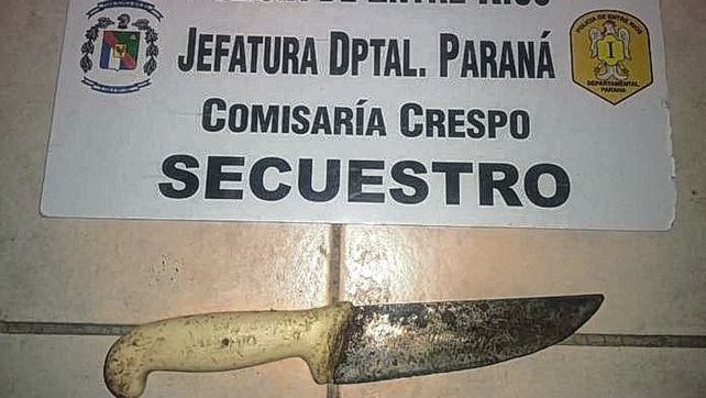 El suceso de violencia de género fue advertido por vecinos que llamaron a la Policía de Crespo.