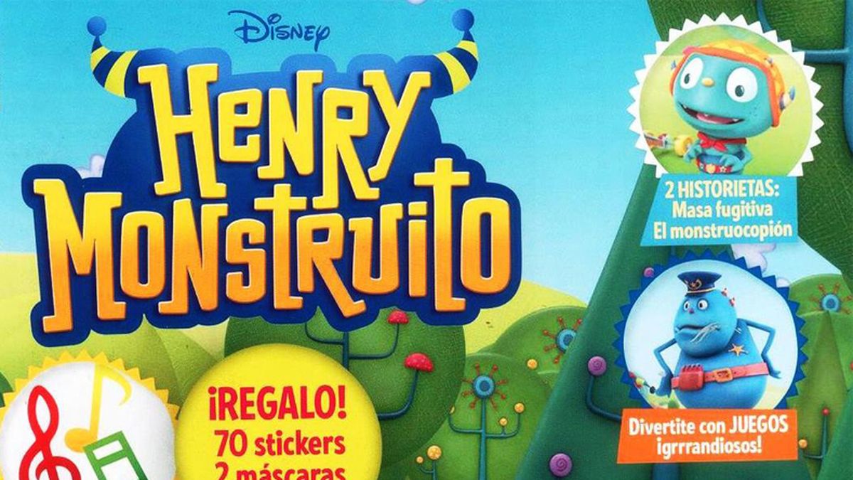 Pedí este martes la revista Henry Monstruito de Disney Junior