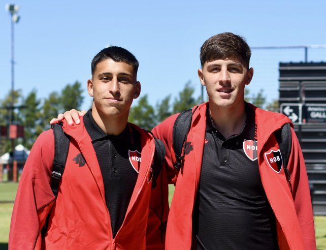 Agustín Melgarejo y Francisco Scarpeccio fueron citados por primera vez para la primera de Newells.