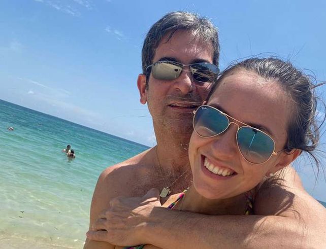 El fiscal Pecci y su esposa