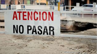 La mirada del Enress sobre lo que rodea  a los socavones de la ciudad de Santa Fe