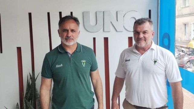 Sergio Bruzzoni y Eduardo Wally Squilaci
