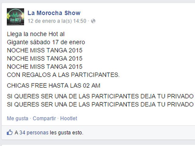 Polémico concurso Miss Tanga: las hacen bailar en ropa interior y las premian con alcohol