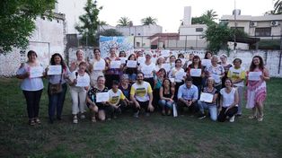 Más de 30 mujeres participaron de la capacitación en jabonería social impulsada por la diputada Galnares junto al Proyecto Espuma y al pastor Samuel Yakuto