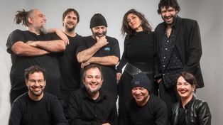 Adrián Abonizio y La Experanza, la formación junto a la que presentará su nuevo disco Barco Hospital este sábado 27 en Lavardén