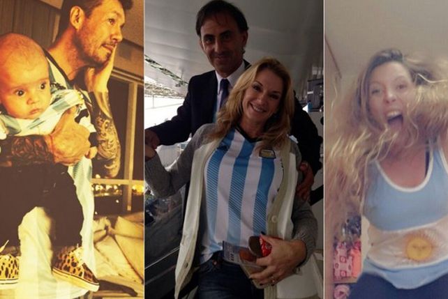 Los famosos festejaron en las redes sociales