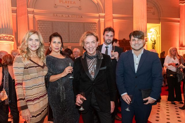 María José Gindre, María José Bejariel, Oscar Fini, Rodrigo Bazerque y Emanuel Morales   