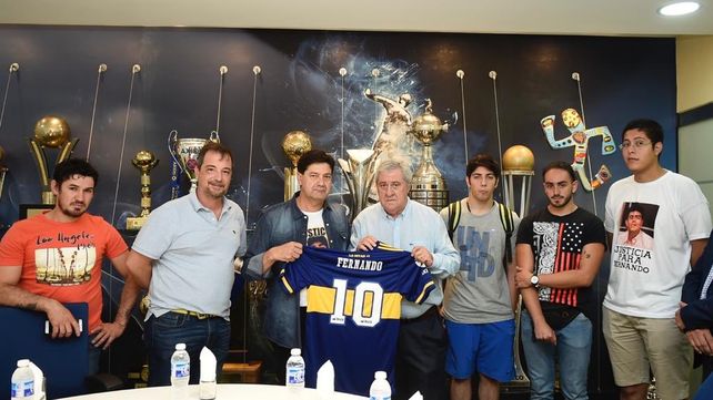 El papá de Fernando cumplió un sueño por su hijo