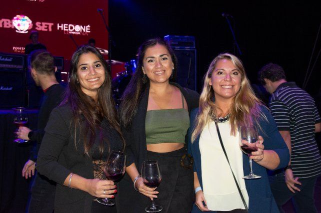 Cecilia Spina, Agostina Castro y Antonella Cipolletti