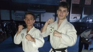 Maximiliano Szenborn y Lihuel Coronel competirán en el Mundial en la modalidad combate.