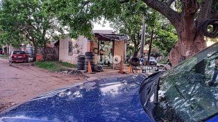 Emboscada. Una gomería de barrio Scarafía fue el lugar donde asesinaron a un joven de 22 años.